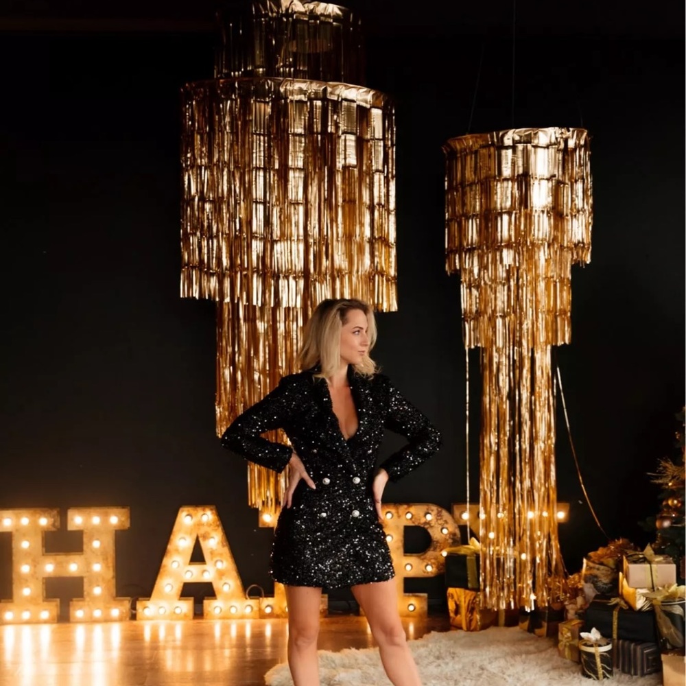 The Laly Gorgeous Sequin Blazer Jacket - Picture 5 of 11